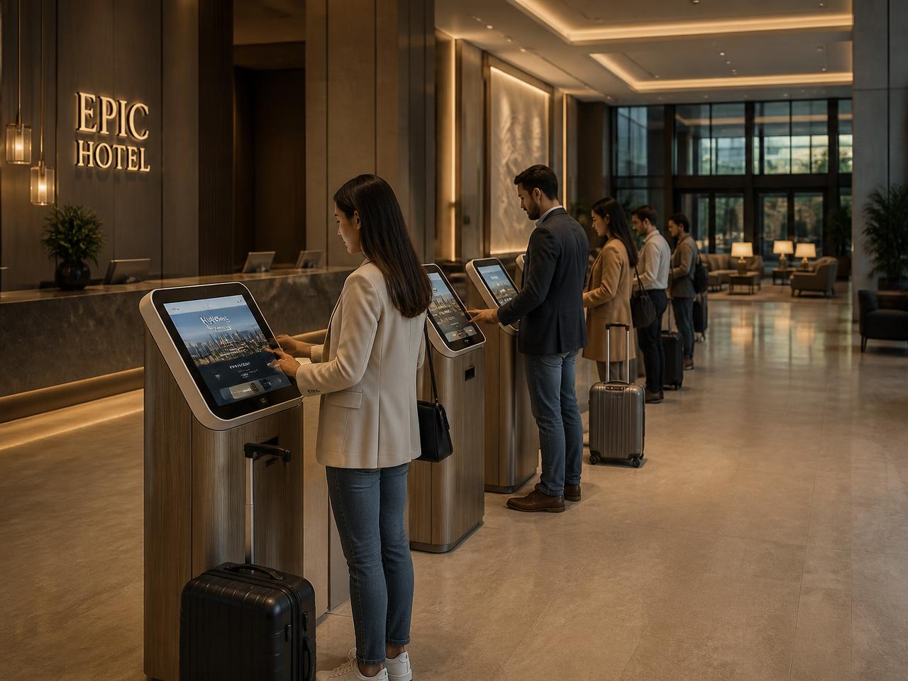 Misafir kendi check-in'ini yapar